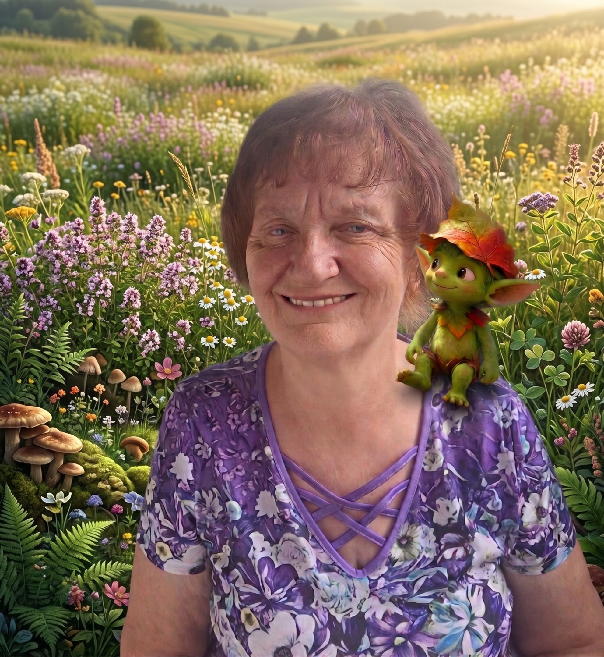 Portrait von Karin, Gründerin und Kräuterexpertin von Das Kräuterparadies